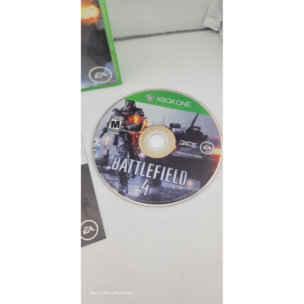 Battlefield 4 (Microsoft Xbox One, 2013) Game and Case Tested and Working Great - Picture 2 of 6
